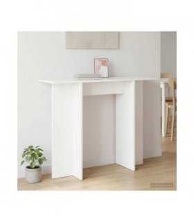 vidaXL Console Table White 100 x 30 x 75 cm Engineered Wood — V0672203369