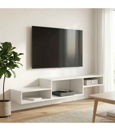 vidaXL Wall-mounted TV Cabinet Wall-Mounted Old Wood 150 x 28 x 26 cm