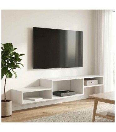 vidaXL Wall-mounted TV Cabinet Wall-Mounted Old Wood 150 x 28 x 26 cm