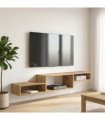 vidaXL Wall-mounted TV Cabinet Wall-Mounted Artisan Oak — V0672203763