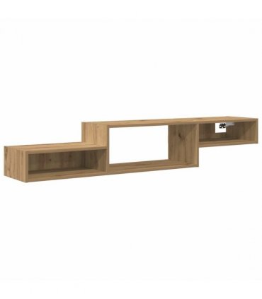 vidaXL Wall-mounted TV Cabinet Wall-Mounted Artisan Oak — V0672203763