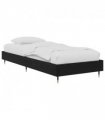 vidaXL Bed Frame Black Oak 80 x 200 cm Engineered Wood — V0672204249