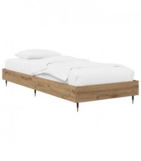 vidaXL Bed Frame Artisian Oak 80 x 200 cm Engineered Wood — Colour: Artisan oak
