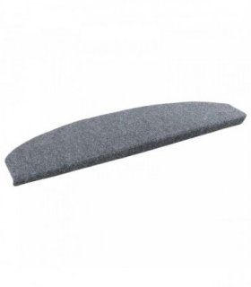 vidaXL Self-adhesive Stair Mats 15 pcs Light Grey 80 x 24.5 x 3.5 cm
