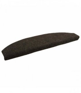 vidaXL Self-adhesive Stair Mats 15 pcs Dark Brown 80 x 24.5 x 3.5 cm