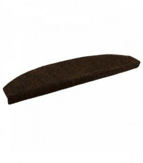 vidaXL Self-adhesive Stair Mats 15 pcs Brown 80 x 24.5 x 3.5 cm