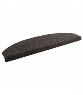 vidaXL Self-adhesive Stair Mats 15 pcs Anthracite 80 x 24.5 x 3.5 cm