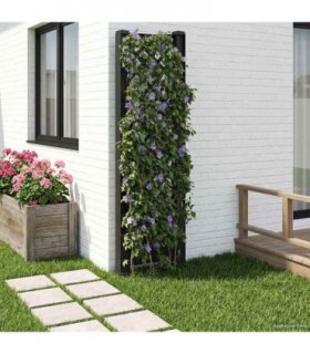 vidaXL Trellis with Spike Anthracite 43 x 6 x 165 cm PP