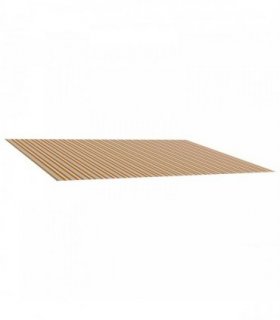 vidaXL Awning Replacement Fabric Orange and Black 450 x 350 cm
