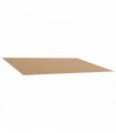 vidaXL Awning Replacement Fabric Orange and Black 450 x 350 cm