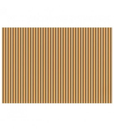 vidaXL Awning Replacement Fabric Orange and Black 450 x 350 cm