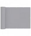 vidaXL Balcony Privacy Screen 150 x 600 cm Fabric with PU Coated — Colour: Light grey