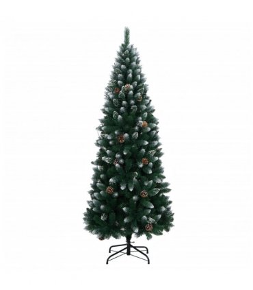 vidaXL Artificial Christmas Tree 300 LEDs 240 cm — Model: with leds
