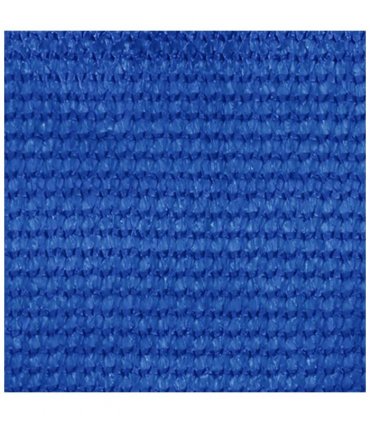 vidaXL Outdoor Roller Blind 145(W)x230(H) cm Blue HDPE — Size: 140 x 230 cm