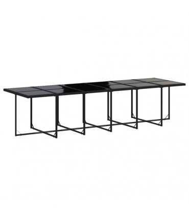 vidaXL Garden Dining Set | Black — V0672218659