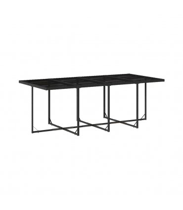 vidaXL Garden Dining Set | Black — V0672218723