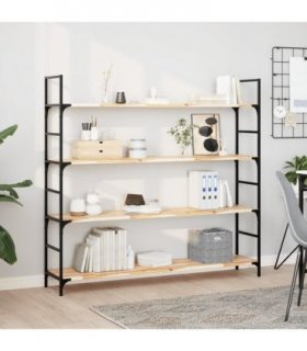 vidaXL Floating Shelf 140x30x2 cm Untreated Solid Wood Acacia — Colour: natural, Size: 140 x 30 x 2 cm
