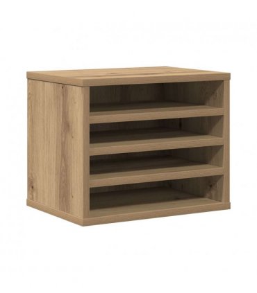 vidaXL Desk Organiser Artisan Oak 36 x 26 x 29.5 cm Engineered Wood