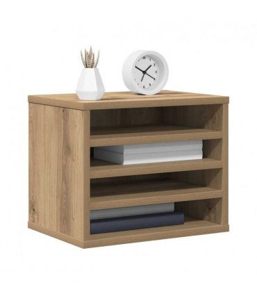 vidaXL Desk Organiser Artisan Oak 36 x 26 x 29.5 cm Engineered Wood