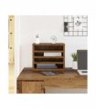 vidaXL Desk Organiser Old Wood 36 x 26 x 29.5 cm Engineered Wood