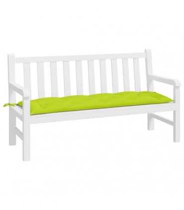 vidaXL Garden Bench Cushion Bright Green 150x50x7 cm Oxford Fabric — Size: 150 x 50 x 7 cm