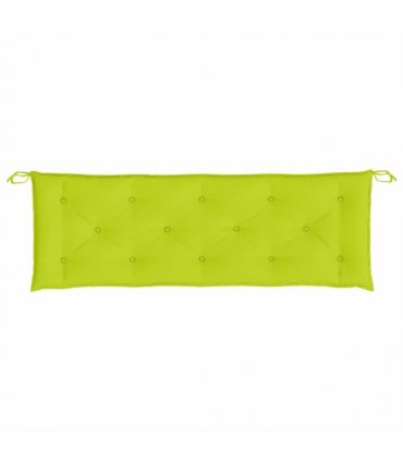 vidaXL Garden Bench Cushion Bright Green 150x50x7 cm Oxford Fabric — Size: 150 x 50 x 7 cm