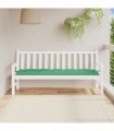 vidaXL Garden Bench Cushion Green 180x50x7 cm Oxford Fabric — Size: 180 x 50 x 7 cm