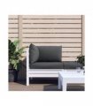 vidaXL Pallet Cushions 3 pcs Anthracite Oxford Fabric — Model: corner sofa