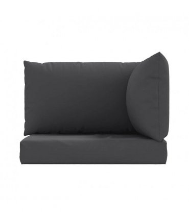 vidaXL Pallet Cushions 3 pcs Anthracite Oxford Fabric — Model: corner sofa