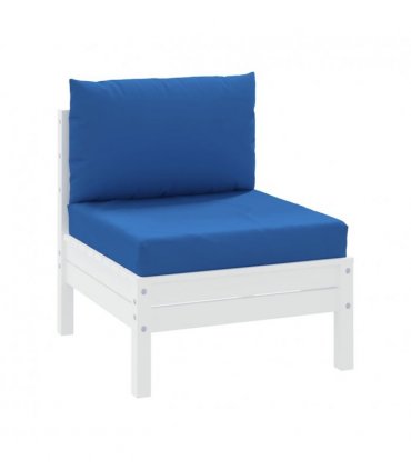 vidaXL Pallet Cushions 2 pcs Blue Oxford Fabric — Model: middle sofa