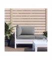 vidaXL Pallet Cushions 3 pcs Grey Oxford Fabric — Model: corner sofa
