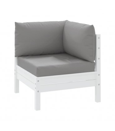 vidaXL Pallet Cushions 3 pcs Grey Oxford Fabric — Model: corner sofa
