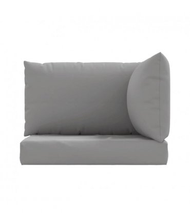vidaXL Pallet Cushions 3 pcs Grey Oxford Fabric — Model: corner sofa