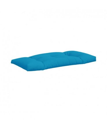 vidaXL Pallet Cushions 3 pcs Light Blue Fabric