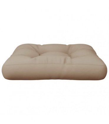 vidaXL Pallet Cushion Taupe 60x61.5x10 cm Fabric