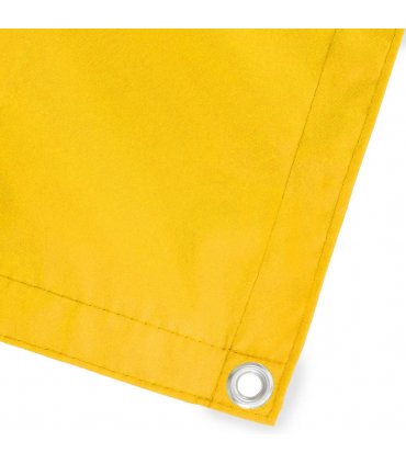 vidaXL Balcony Privacy Screen 150 x 400 cm Fabric with PU Coated — Colour: Yellow