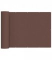 vidaXL Balcony Privacy Screen 150 x 600 cm Fabric with PU Coated Brown