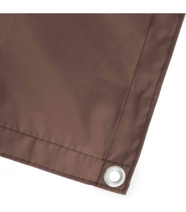 vidaXL Balcony Privacy Screen 150 x 600 cm Fabric with PU Coated Brown