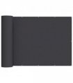 vidaXL Balcony Privacy Screen 180 x 600 cm Fabric with PU Coated Black