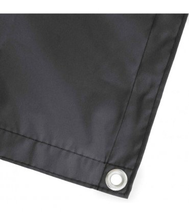 vidaXL Balcony Privacy Screen 180 x 600 cm Fabric with PU Coated Black