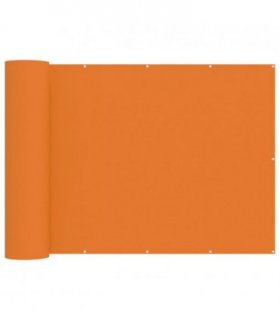 vidaXL Balcony Privacy Screen 150 x 300 cm Fabric with PU Coated — Colour: Orange