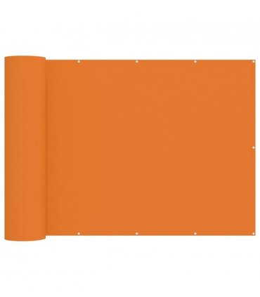 vidaXL Balcony Privacy Screen 150 x 300 cm Fabric with PU Coated — Colour: Orange