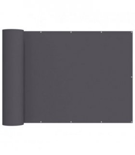 vidaXL Balcony Privacy Screen 180 x 400 cm Fabric with PU Coated — Colour: Anthracite