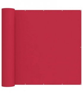 vidaXL Balcony Privacy Screen 180 x 300 cm Fabric with PU Coated — Colour: Burgundy