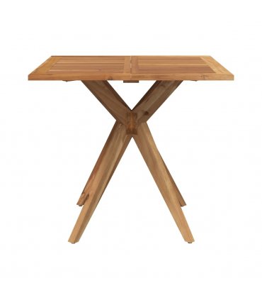 vidaXL Garden Table Square 85x85x75 cm Solid Wood Acacia — Size: 85 x 85 x 75 cm