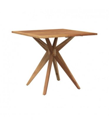 vidaXL Garden Table Square 85x85x75 cm Solid Wood Acacia — Size: 85 x 85 x 75 cm