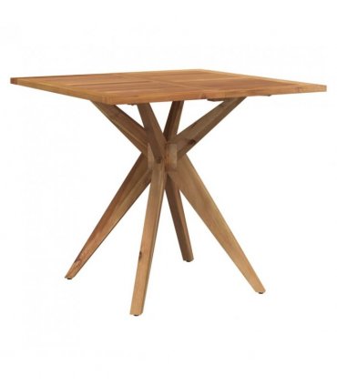 vidaXL 5 Piece Garden Dining Set Solid Wood Acacia — Size: 85 x 85 x 75 cm