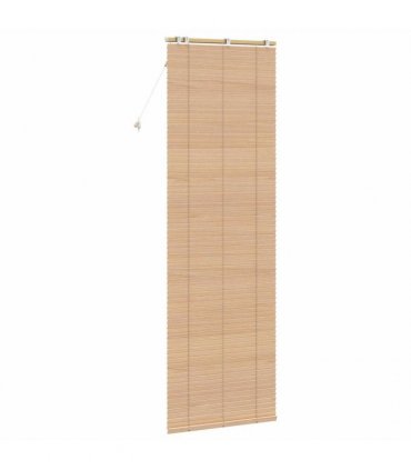 vidaXL Venetian Blind Oak Look 95 x 250 cm 35 mm Solid Paulownia Wood