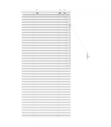 vidaXL Venetian Blind White 55 x 130 cm 35 mm Solid Paulownia Wood