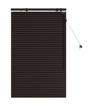 vidaXL Venetian Blind Dark Brown 85 x 130 cm 35 mm
